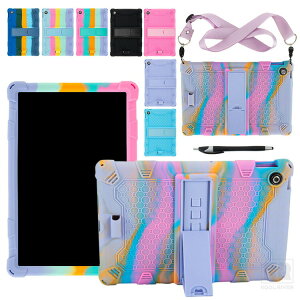 LAVIE Tab Lite TL103/KAL �P�[�X 10.1�C���` �ϏՌ� �J�o�[ �V�����_�[�x���g �^�b�`�y���t�� �y�����[ 2�d�\�� �V���R�� �\�t�g�P�[�X �n���h�� �X�^���h�@�\ �p �ی� �R�[�i�[�o���p�[ �L�x�ȃJ��