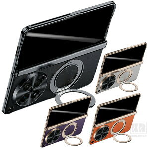 OPPO Find N6 �P�[�X �J�o�[ �܂肽���݌^ �����K���X�t�B�����t�� �����K���X+�v���X�`�b�N �O�ʋ����K���X ���b�L Qi�[�d ���C�����X�[�d�Ή� �A���~ �J���������Y�J�o�[�t�� ��̌^�A���~��