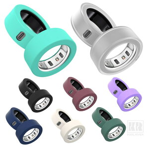 Oura Ring 4 �P�[�X Gen4 �J�o�[ �V���R�� �ϏՌ� 2�Z�b�g �\�t�g�P�[�X Qi�[�d ���C�����X�[�d �Ή� �V���v�� ������� �ی�J�o�[ Oura Health �I�[�������O �X�}�[�g�����O4 Ring4 ��4���� 5���`15�� 