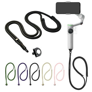 Insta360 Flow 2 Pro �V�����_�[�X�g���b�v X5 X4 Air X3 ���|�� �l�b�N�X�g���b�v �����h�~ �J�����R �������[�h�t�� �O�r�����p 1/4�C���`�Ή� �������߉\ �C���X�^360 Ace