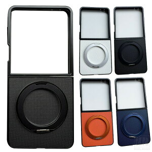 Galaxy Z Flip8 �ϏՌ� �P�[�X �J�o�[ �܂肽���݌^ PU���U�[ ��̌^�����O�t�� �X�^���h�@�\ Samsung �T���X�� �M�����N�V�[ Z �t���b�v8 �ی�P�[�X �A���h���C�h �������� �������