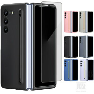 Galaxy Z Fold8 �P�[�X �J�o�[ �܂肽���݌^ �����K���X�t�B�����t�� �����K���X+�v���X�`�b�N �y�����[ �^�b�`�y���t�� �O�ʋ����K���X �n�[�h�P�[�X �ی�P�[�X �V���v�� Samsung �T���X�� �M��