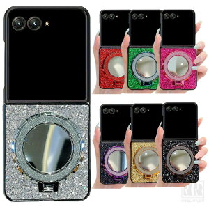 Galaxy Z Flip8 �P�[�X �J�o�[ �ϏՌ� �܂肽���݌^ Qi�[�d ���C�����X�[�d �Ή� �����^�����O�t�� �~���[�t�� �O���b�^�[ �X�^���h�@�\ �V���v�� Samsung �T���X�� �M�����N�V�[Z �t���b�v8 ������
