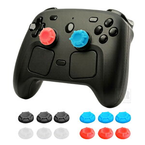 Steam Controller 2026 �V���R�������O �X�e�B�b�N�ی샊���O 3�Z�b�g ���v6���� �X�e�B�b�N�̎������ �X�e�B�b�N�p�v���e�N�g�����O �X�e�B�b�N�J�o�[ �����R���g���[���[ �Ή� �A�i���O�X�e�B