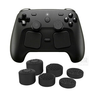 Steam Controller 2026 �V���R�������O �X�e�B�b�N�ی샊���O 3�Z�b�g ���v6���� �X�e�B�b�N�̎������ �X�e�B�b�N�p�v���e�N�g�����O �X�e�B�b�N�J�o�[ �����R���g���[���[ �Ή� �A�i���O�X�e�B