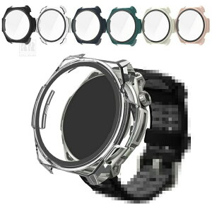 Amazfit Balance 3 �P�[�X �J�o�[ �t���ʋ����K���X �S�ʕی� �t���ی�P�[�X �P�F/�N���A �t�B������� �n�[�h�P�[�X �A�}�Y�t�B�b�g
