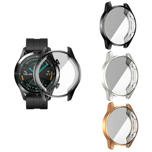 Huawei Watch GT 2 46mm �P�[�X/�J�o�[ TPU �N���A �t�@�[�E�F�C�E�H�b�` GT 2 46mm ���b�L �\�t�g�P�[�X