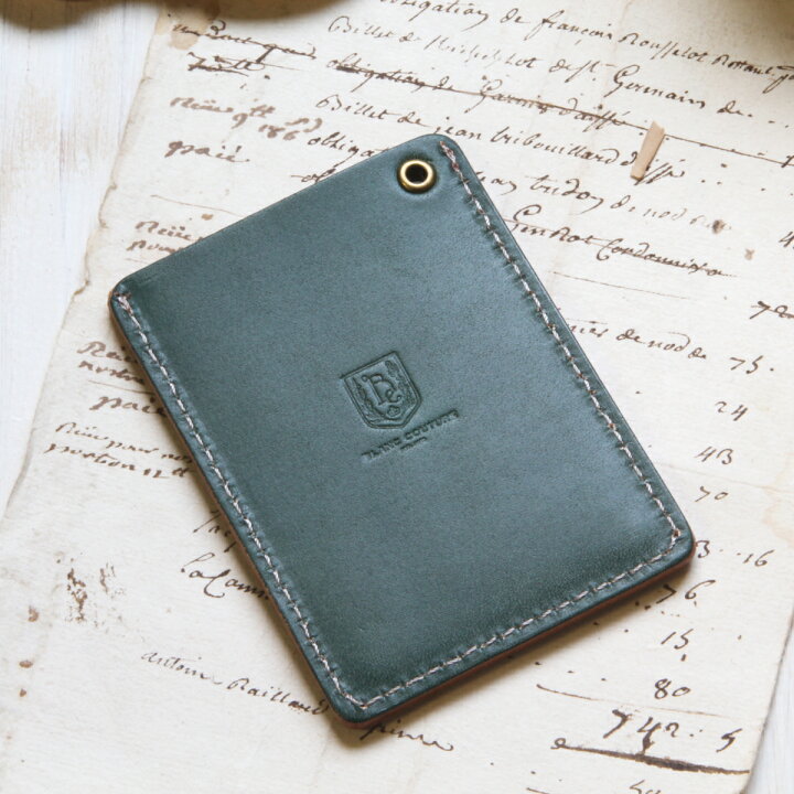 楽天市場 パスケース かわいい 定期入れ 本革 8色 レディース メンズ おしゃれ 革 カード ケース 財布 ケース 定期入れ パスケース シンプル 名入れ Suica 誕生日 プレゼント おすすめ 手作り革雑貨 ブラン クチュール