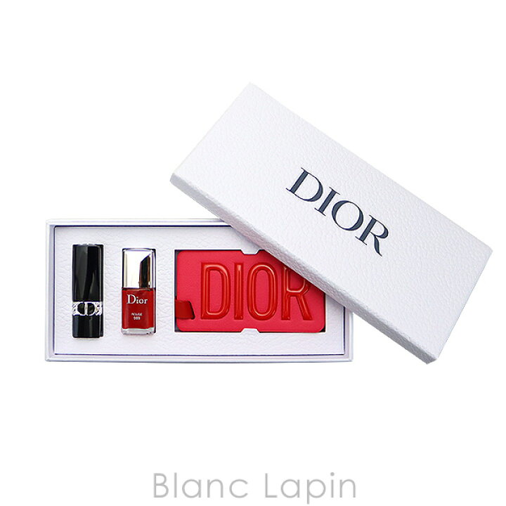 楽天市場】【ミニサイズセット】 クリスチャンディオール Dior リップネイルセット 1.5g/7ml [557511] : BLANC LAPIN  ［ブランラパン］