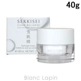 〔最大500円OFFクーポン配布中〕コーセー 雪肌精 クリアウェルネス KOSE SEKKISEI CLEAR WELLNESS オーバーナイトクリーム 40g [523539]