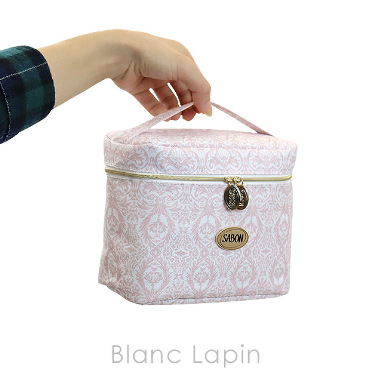 楽天市場 ノベルティ サボン Sabon コスメティックポーチ メール便可 Blanc Lapin ブランラパン
