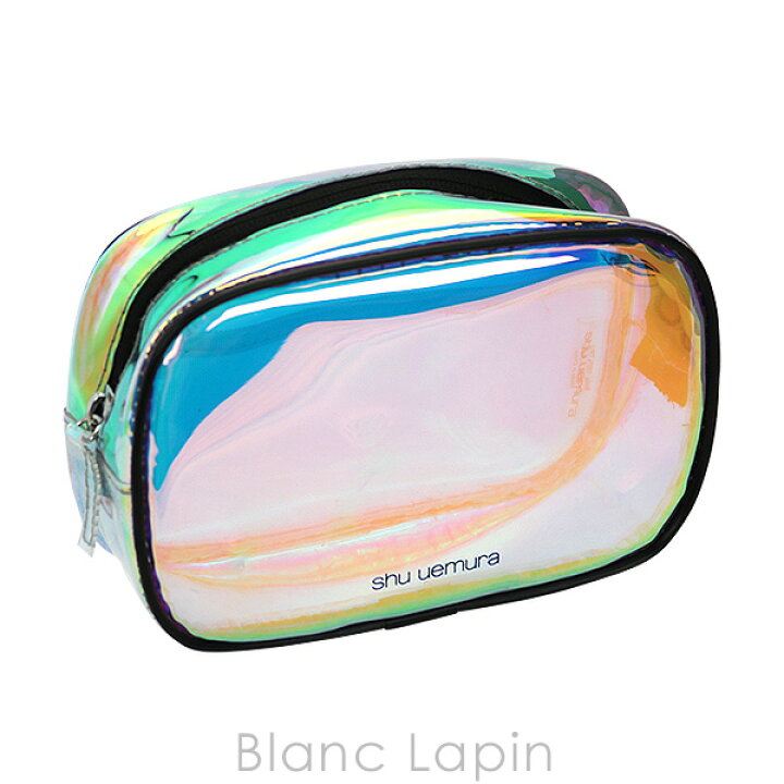 楽天市場 ノベルティ シュウウエムラ Shu Uemura クリアポーチ ラウンド 3434 Blanc Lapin ブランラパン