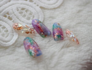 �y���������z�y�t���[�T�C�Y16������E���ʃe�[�v�E���X���t���z���l�C���`�b�v���@���X�I���W�i���n���h���C�h�@autumn�l�C�� | �l�C���A���܁A�W�F���l�C���A�A�N�Z�T���[�ANailTip�A�~