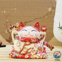 楽天市場】かわいい招き猫陶器の通販