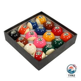 【全品2点で5%OFF】ビリヤードプールボール 5.72cm ビリヤードボール 16 個 大きいサイズ アメリカンスタイル 樹脂製プールボールセット エンターテイメント用