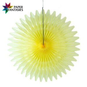 ���[�V�[�t�@�� 40cm ���C�g�C�G���[ PAPER FANTASIES �y�[�p�[�t�@�� �n�j�J�� �k�� �p�[�e�B�[ ���� �a���� �E�G�f�B���O �f�B�X�v���C Light Yellow