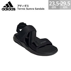 �A�f�B�_�X �T���_�� �e���b�N�X SUMRA �T���_�� adidas TERREX SUMRA SANDALS JR1155 �����Y �R�A�u���b�N(JR1155) 23.5-29.5cm �X���b�|��
