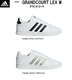 あす楽対応 送料無料 アディダス グランドコート レザー W adidas GRANDCOURT LEA W レディース スニーカー カジュアル シューズ ホワイト 全2色 F36483 F36485