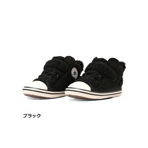 �R���o�[�X CONVERSE �x�r�[�X�j�[�J�[ �x�r�[ �I�[���X�^�[ N �{�A�N�} V-1 BABY ALL STAR N BOAKUMA V-1 �X���[�L�[�s���N �u���b�N 12.0-15.0cm �������K�i
