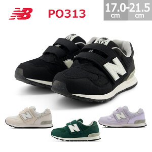 �j���[�o�����X �L�b�Y �X�j�[�J�[ PO313 �j�̎q ���̎q �W���j�A �L�b�Y �C �V���[�Y �}�W�b�N�e�[�v �u���b�N(JI2) �z���C�g(JJ2) �O���[��(JK2) �p�[�v��(JL2) 17.0-21.5cm PO313