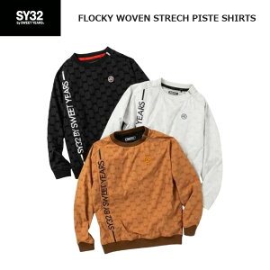 SY32 StEGA tbL[ E[x Xeb` sXg Vc SYG-25A1-38 FLOCKY WOVEN STRECH PISTE SHIRTS GXCT[eBgDoCXB[gC[Y Y ubN CgO[ L M L XL