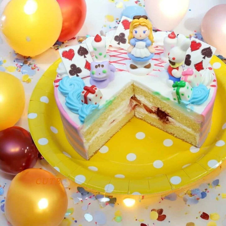 楽天市場】【クーポンで20%OFF】 不思議の国 アリス 6号 誕生日ケーキ 