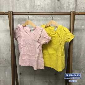 キッズ 半袖Tシャツ ボイルフリル袖 子供服 女の子 夏服 トップス 韓国子供服 Tシャツキッズ 夏服 無地 女児 シンプル 普段着 100 110 120