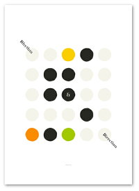 A3サイズ デザインポスター 【R&D-b】 インテリア アート Interior Art Poster