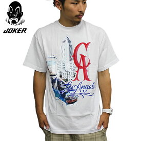 JOKER BRAND/ジョーカーブランド半袖TシャツCALIFORNIA TEE白joker tribal famous ogabel veniceoriginals venice13 ogclassix fabsrh suicidaltendencies rebel8 blackflys streetwise caltop lagate