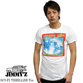 JIMMY'Z/ジミーズ 半袖Tシャツ SCI-FI THRILLER TeeJIMMY'Z じみーず JIMMYZ ジミージー サーフブランド OLD SURF 80年代 オールドスケート OLD SKATE ガレージ メンズファッション ショーツ Tシャツ 正規品