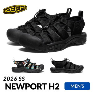 ��2026 �t�ā�KEEN NEWPORT H2 MEN �L�[�� �j���[�|�[�g �G�C�`�c�[ �����Y �j�� �C �T���_�� �V���[�Y �L�����v �t�F�X �A�E�g�h�A
