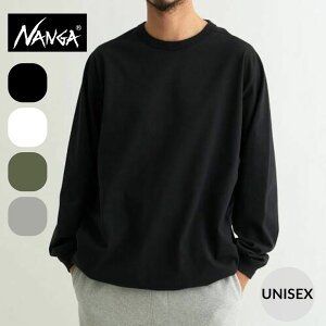 �i���K �G�R�n�C�u���b�h �I�[�o�[�T�C�Y �����O�X���[�uT�V���c NANGA ECO HYBRID OVERSIZED L/S TEE NW2411-1G808 ���j�Z�b�N�X �L�����v �A�E�g�h�A