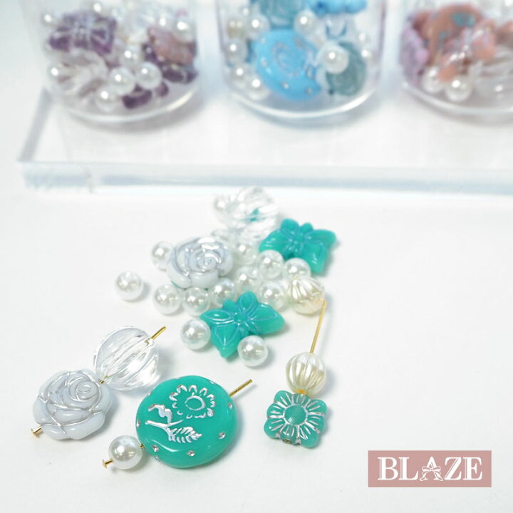 楽天市場】アクリル ビーズ 25個入り ミックス 手芸 材料 ハンドメイド 