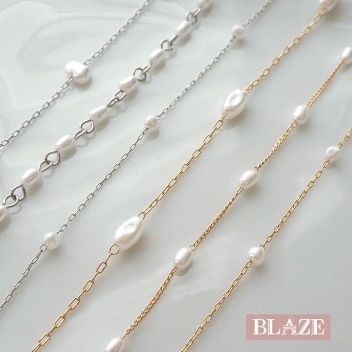 楽天市場】【計り売り10cm単位】アクリル パールチェーン 3mm 3×4mm 4 