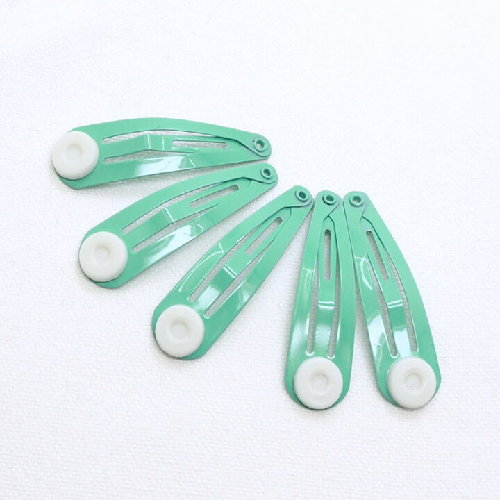 楽天市場】パッチンピン ヘアピン 台付き 5本セット 4cm 子ども キッズ 