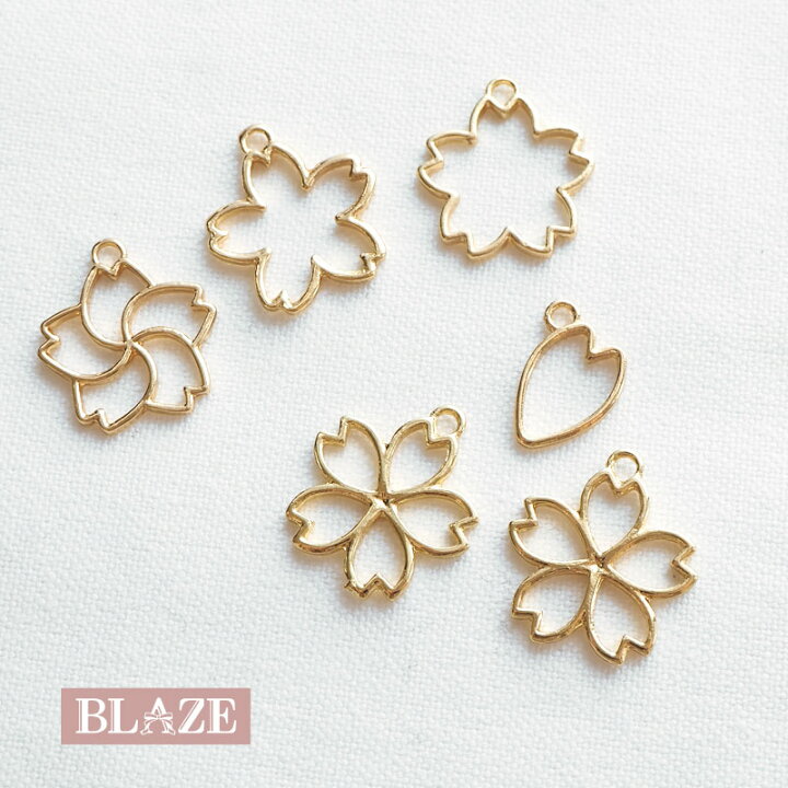 楽天市場】【3個入り】空枠 桜セット BLAZE ハンドメイド クラフト 