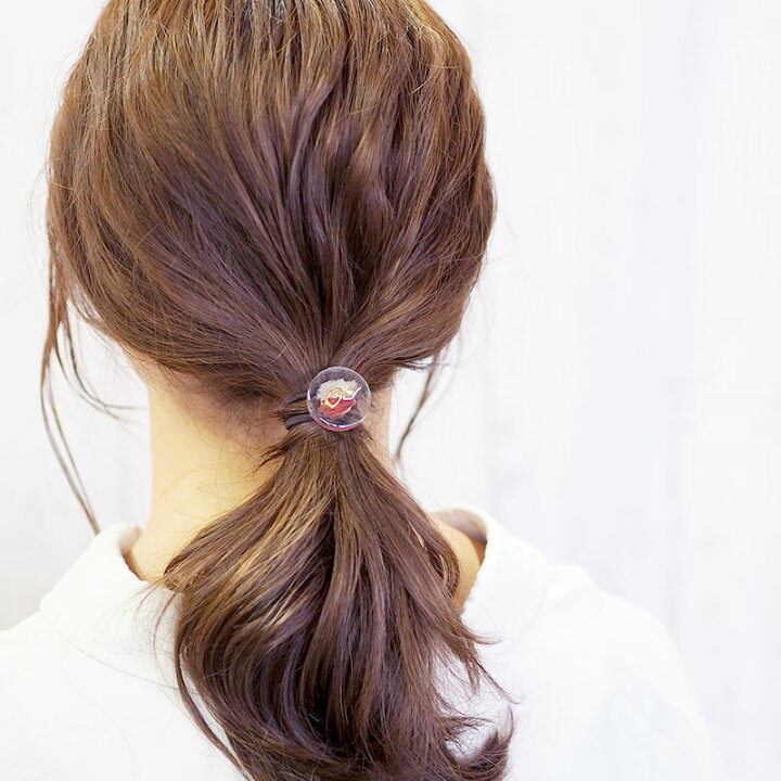楽天市場】【550円福袋チケット対象】ヘアゴム ニュアンス レジン 