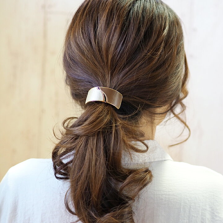 楽天市場】ポニーフック フェイクレザー BLAZE ヘアフック ヘアー  