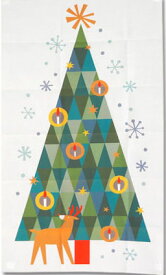 インテリア 幾何学模様 タペストリー BLAZE クリスマスツリー 飾り 雑貨 シンプル 壁掛け Christmas おしゃれ パーティー イベント クリスマス用品 ファブリックポスター デコレーション 壁 布 ウォールアート 飾り付け グリーン 緑 クリスマス オーナメント 約60x35cm
