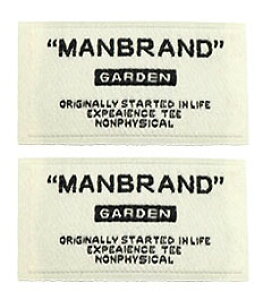 【2枚入り】ハンドメイド用 刺しゅう タグ 英字 モノクロ アイボリー 大人向け ハンドメイド クラフト 手芸 手作り パーツ 材料 アレンジ 資材 素材 作製 かっこいい 文字 入園 入学 縫い付け