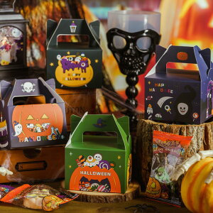 【10枚セット】ハロウィン ラッピング 袋 プレゼント ラッピング袋 お菓子 バッグ 手提げ袋 紙袋 大量 お菓子入れ 袋 大量 南瓜 かぼちゃ カボチャ 可愛い かわいい ハロウィン 入れ物
