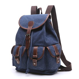 【月末限定15%OFFクーポン】店長オススメ MY BAG リュックサック ディパック収納力抜群 大容量 上質 キャンバス 帆布 メンズ 通学 旅行 出張 鞄かばん 5色から選択可 新生活 父の日 誕生日 クリスマス 実用的 ギフト プレゼント