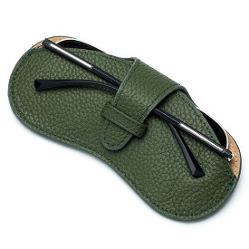 【お買い物マラソン10%OFF】MY BAG 眼鏡ケース サングラスケース メガネ収納 本革牛革 レザー めがねケース 眼鏡入れ ベルト式 メンズ レディース 男性用 紳士用 ビジネス おしゃれ 高級感 アウトドア 誕生日 6色選 ko013 新生活 誕生日 クリスマス ギフト プレゼント