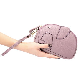 【クーポンあり】MY BAG クラッチバッグ セカンドバッグ 本革牛革 象 可愛い 女性用 レディース 高級感 動物 収納鞄 結婚式 ビジネス 収納 引き手付き ko016 6色選 新生活 母の日 誕生日 クリスマス 彼女 実用的 ギフト プレゼント
