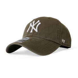 47 フォーティーセブン YANKEES CLEAN UP ボールキャップ メンズ レディース ダッドハット 帽子 キャップ ヘッドウェア ニューヨークヤンキース ストリート ブランド SANDALWOOD サンダルウッド RGW17GWS