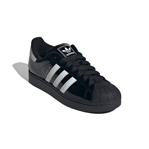 adidas �A�f�B�_�X �X�j�[�J�[ �X�g���[�g �t�@�b�V���� SUPERSTAR II �R�A�u���b�N/�t�b�g�E�F�A�z���C�g JR7313