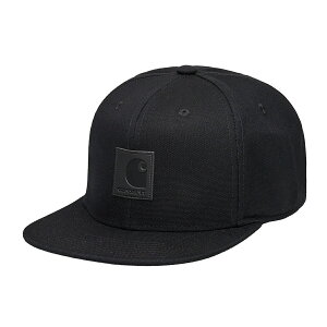 CARHARTT �J�[�n�[�g �L���b�v �X�g���[�g �X�P�[�^�[ LOGO CAP 89XX Black I023099-26S