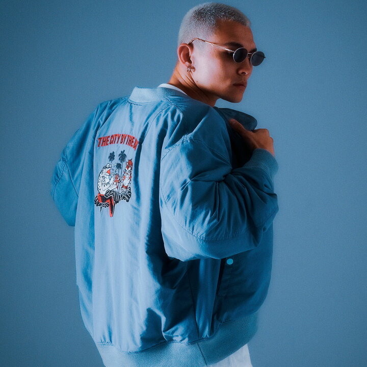 楽天市場】HAIGHT ヘイト ボンバージャケット ロゴ ストリート ヒップ 