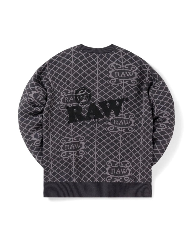楽天市場】RAW × INTERBREED ロウ × インターブリード セーター ニット 