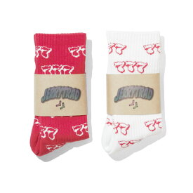 JERRYTRAD ジェリートラッド ソックス 靴下 グラフィック ストリート カジュアル ブランド LOGO SOCKS JT007 ★★